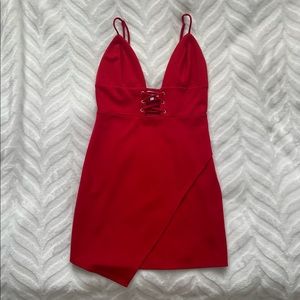 TOBI Red Bodycon Dress